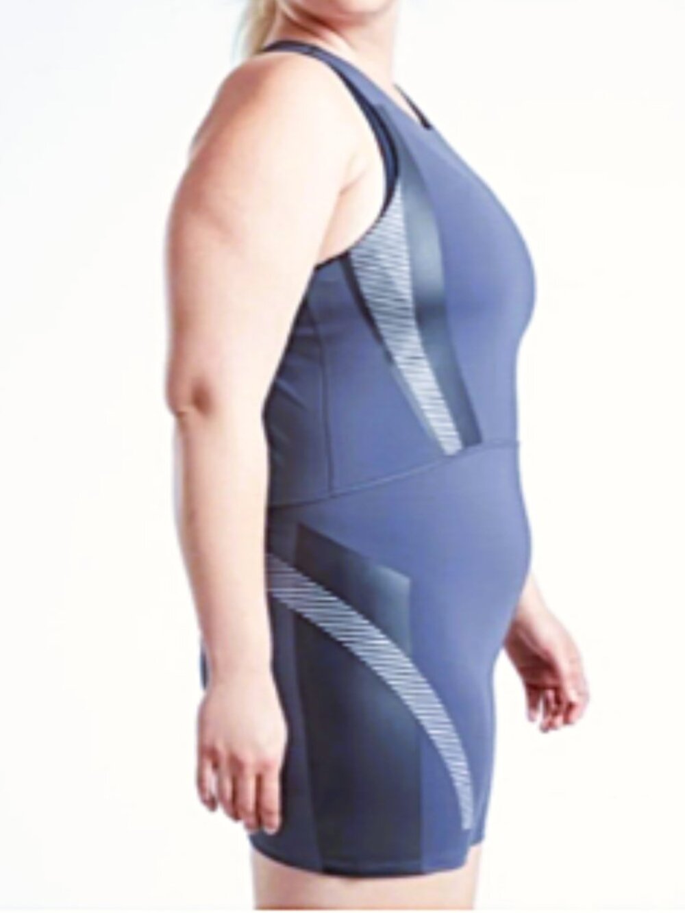 ATHLETA X ALLYSON FELIX Sleeveless Legend Bodysuit Shorts--NWT--3X